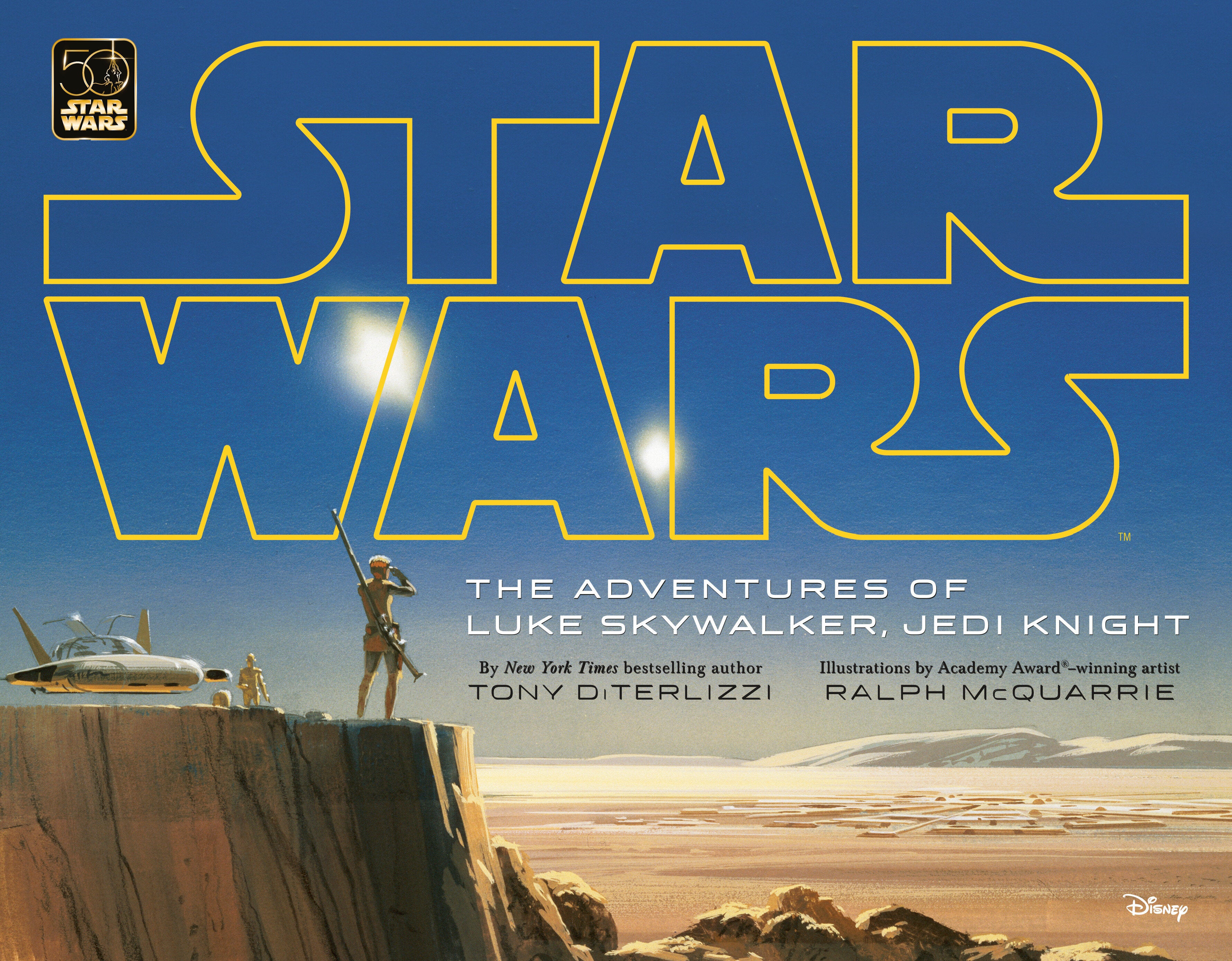 STAR WARS: THE ADVENTURES OF LUKE SKYWALKER, JEDI KNIGHT HARDCOVER