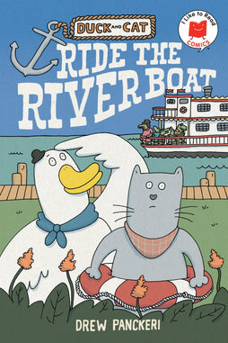 DUCK AND CAT RIDE THE RIVERBOAT TRADE PAPERBACK