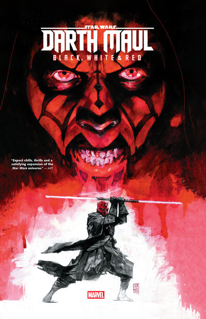 STAR WARS: DARTH MAUL - BLACK, WHITE & RED TRADE PAPERBACK