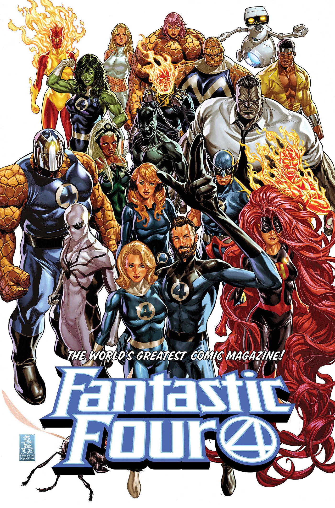 FANTASTIC FOUR BY DAN SLOTT OMNIBUS VOL. 2 MARK BROOKS COVER HARDCOVER