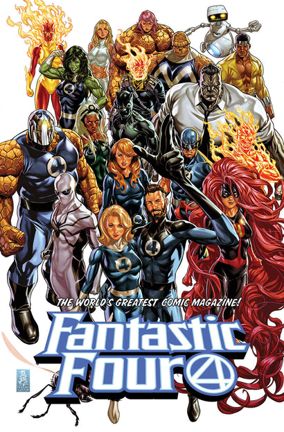 FANTASTIC FOUR BY DAN SLOTT OMNIBUS VOL. 2 MARK BROOKS COVER HARDCOVER