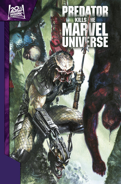 PREDATOR KILLS THE MARVEL UNIVERSE OMNIBUS GABRIELE DELL'OTTO COVER [DM ONLY] HARDCOVER