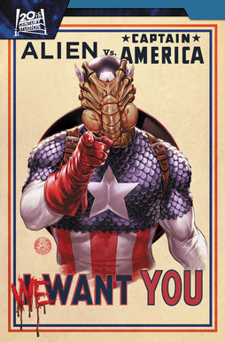 ALIEN VS. CAPTAIN AMERICA TRADE PAPERBACK