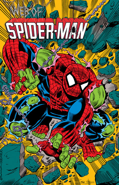 WEB OF SPIDER-MAN OMNIBUS VOL. 2 ALEX SAVIUK COVER [DM ONLY] HARDCOVER