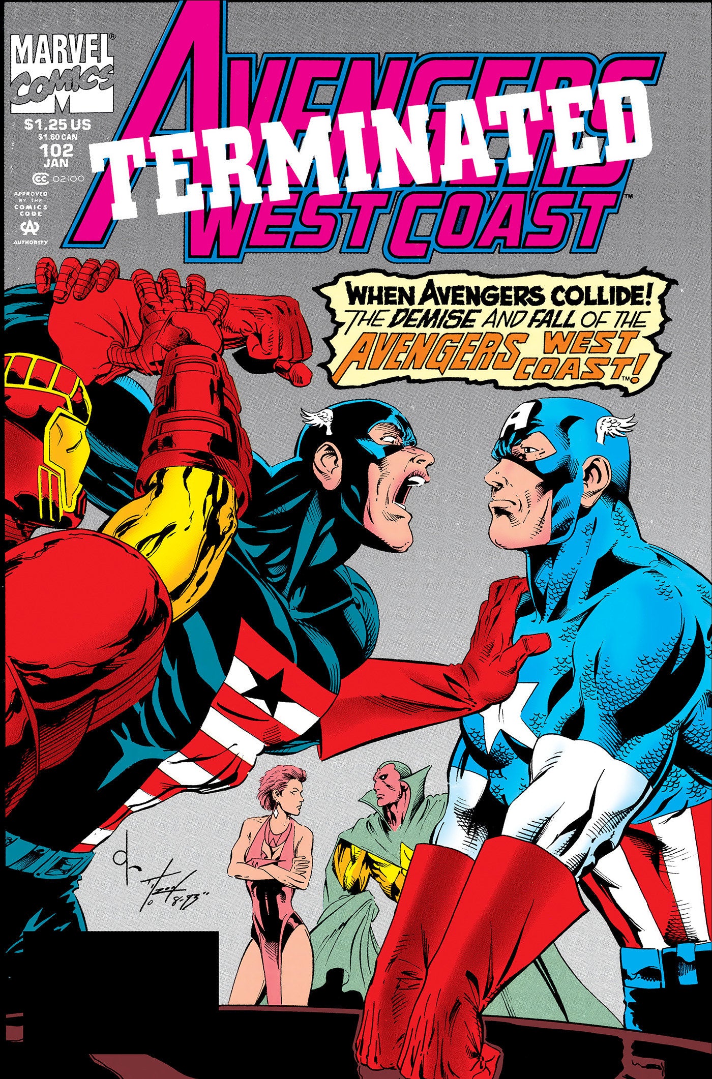 AVENGERS WEST COAST EPIC COLLECTION: TERMINATED TRADE PAPERBACK