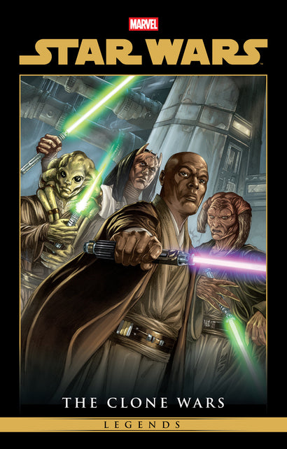 STAR WARS LEGENDS: THE CLONE WARS OMNIBUS VOL. 1 JAN DUURSEMA COVER HARDCOVER