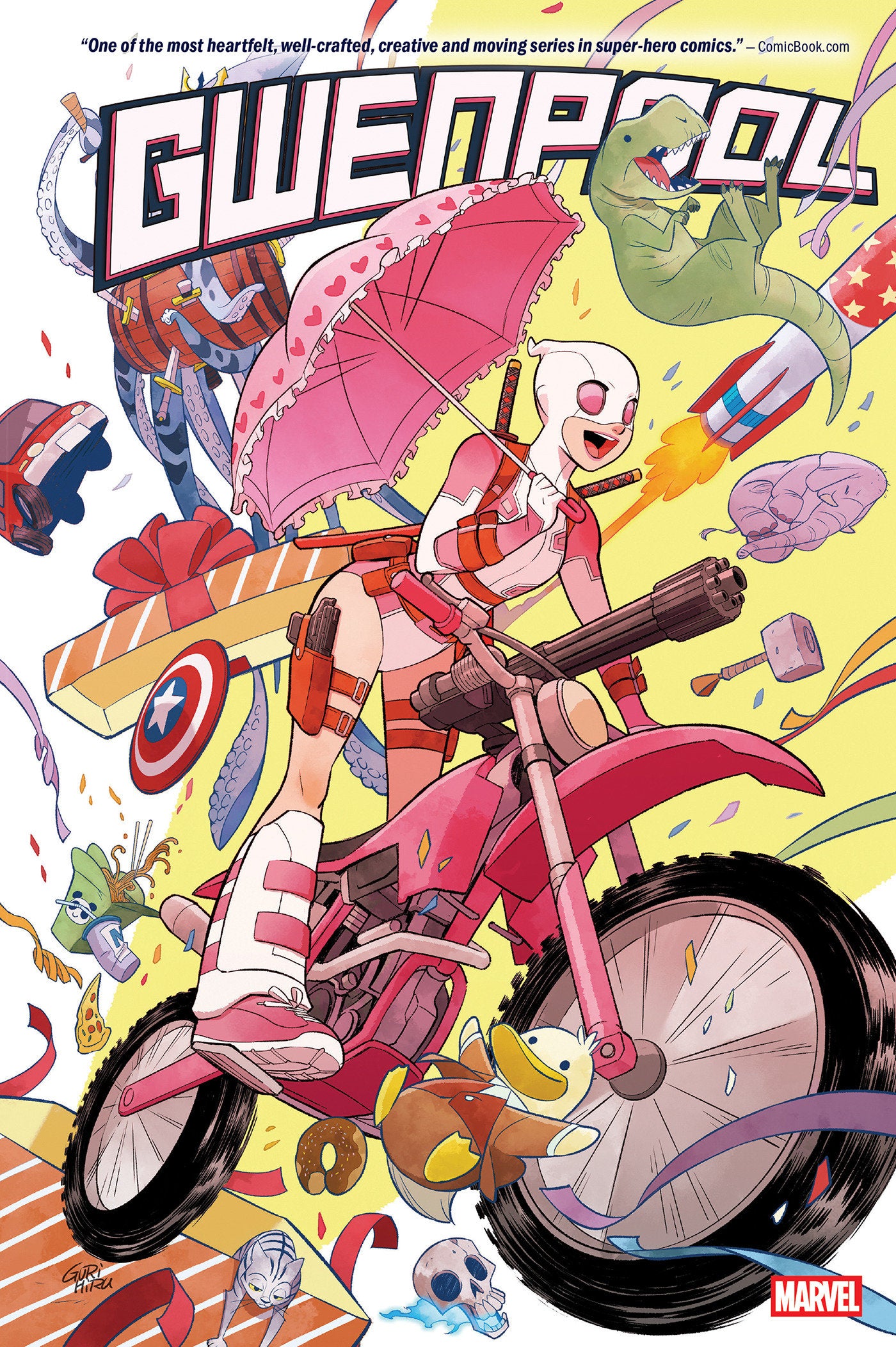 GWENPOOL OMNIBUS GURIHIRU COVER [NEW PRINTING] HARDCOVER