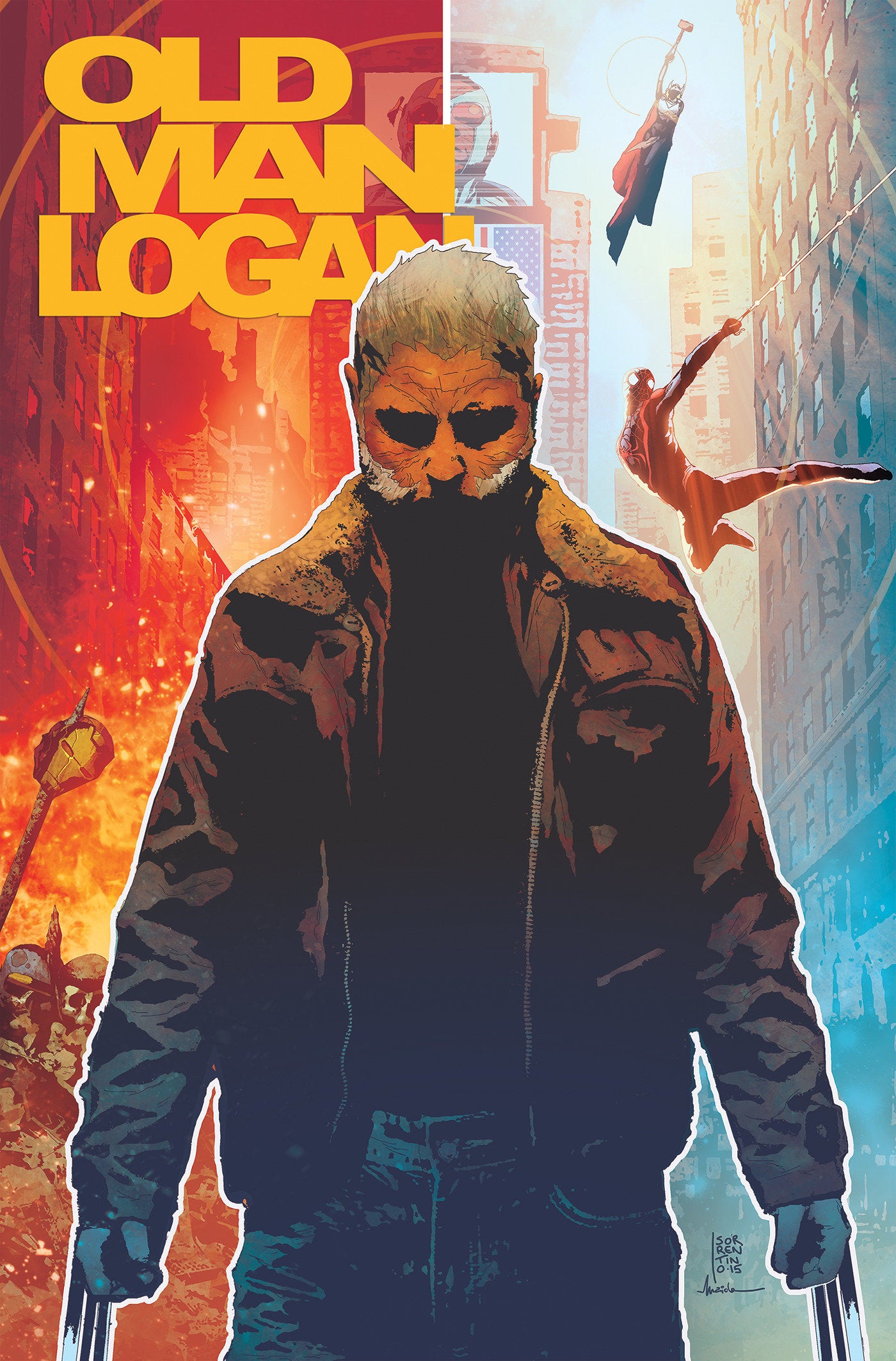WOLVERINE: OLD MAN LOGAN OMNIBUS VOL. 1 ANDREA SORRENTINO COVER HARDCOVER