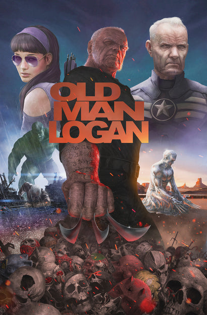 WOLVERINE: OLD MAN LOGAN OMNIBUS VOL. 1 RAHZZAH COVER [DM ONLY] HARDCOVER