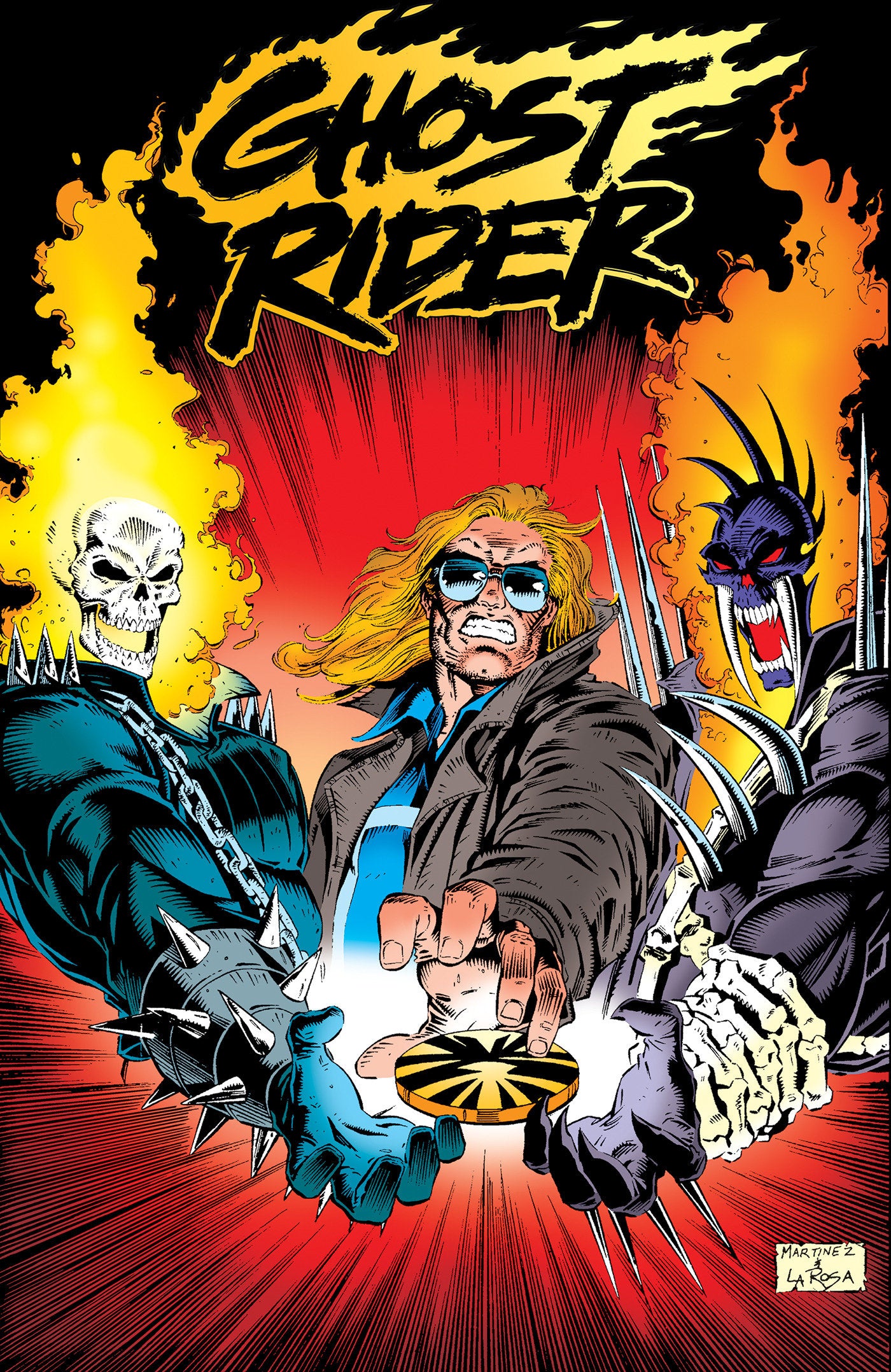 GHOST RIDER: DANNY KETCH OMNIBUS VOL. 3 HENRY MARTINEZ COVER HARDCOVER