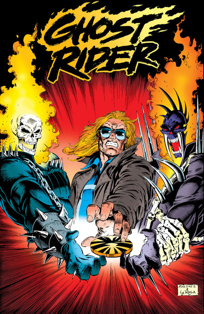 GHOST RIDER: DANNY KETCH OMNIBUS VOL. 3 HENRY MARTINEZ COVER HARDCOVER