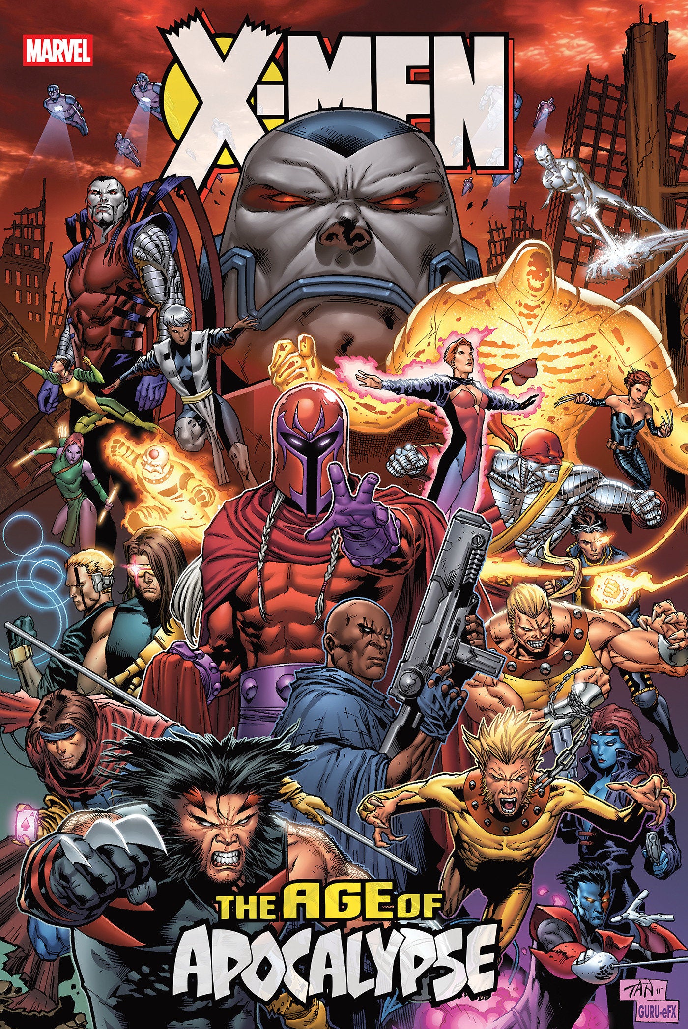 X-MEN: AGE OF APOCALYPSE OMNIBUS BILLY TAN COVER [NEW PRINTING 3] HARDCOVER