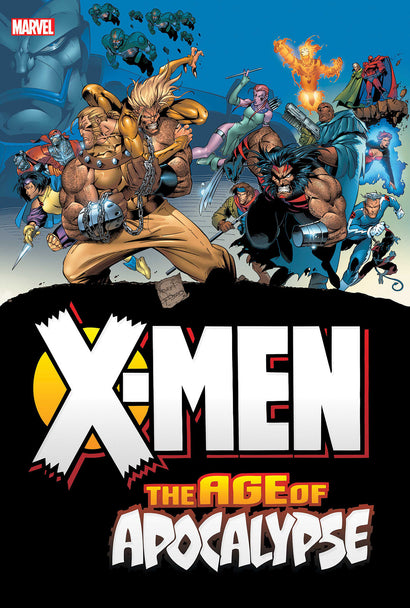 X-MEN: AGE OF APOCALYPSE OMNIBUS JOE MADUREIRA COVER [NEW PRINTING 3, DM ONLY] HARDCOVER