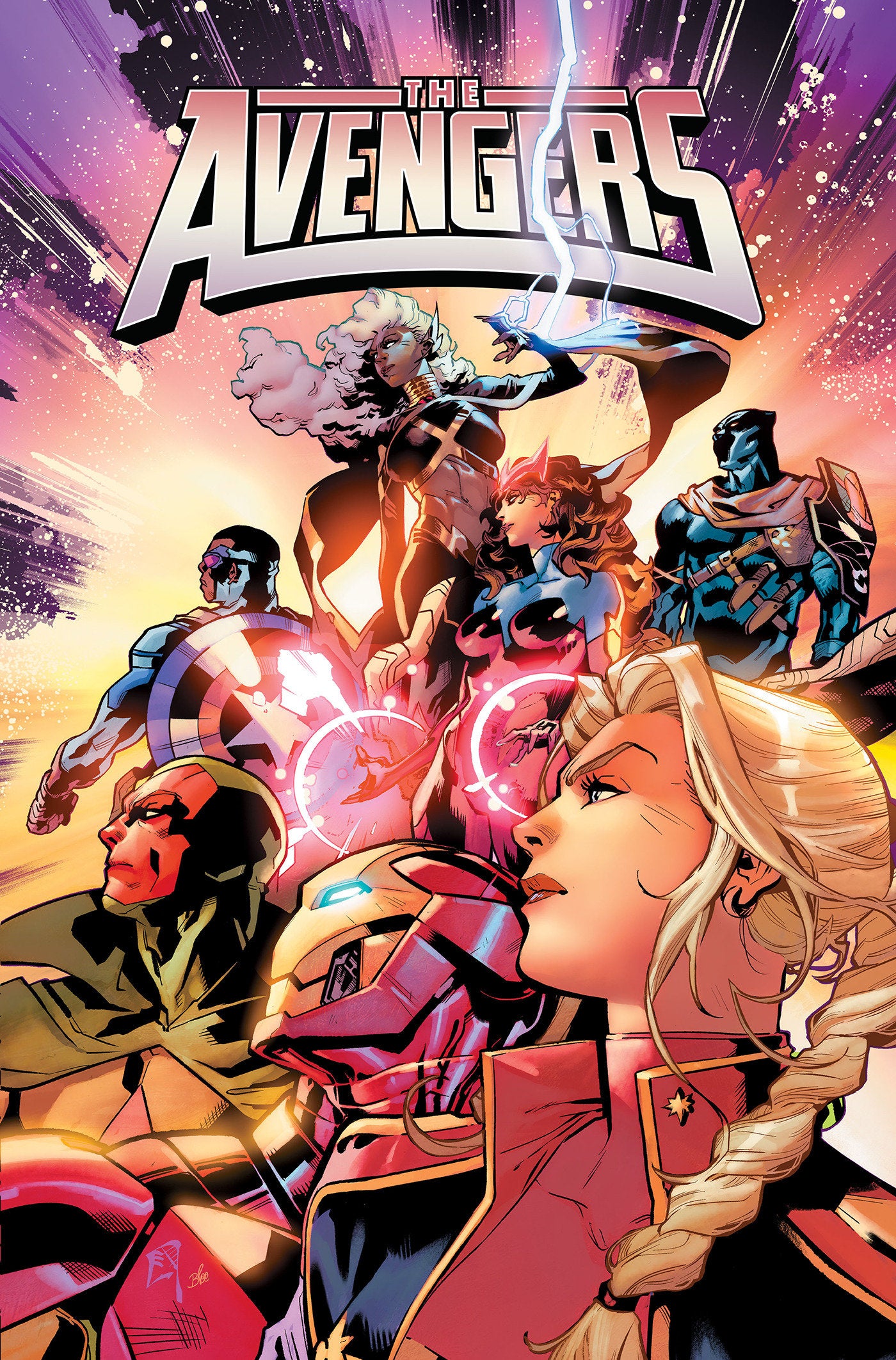 AVENGERS BY JED MACKAY OMNIBUS C.F. VILLA COVER [DM ONLY] HARDCOVER