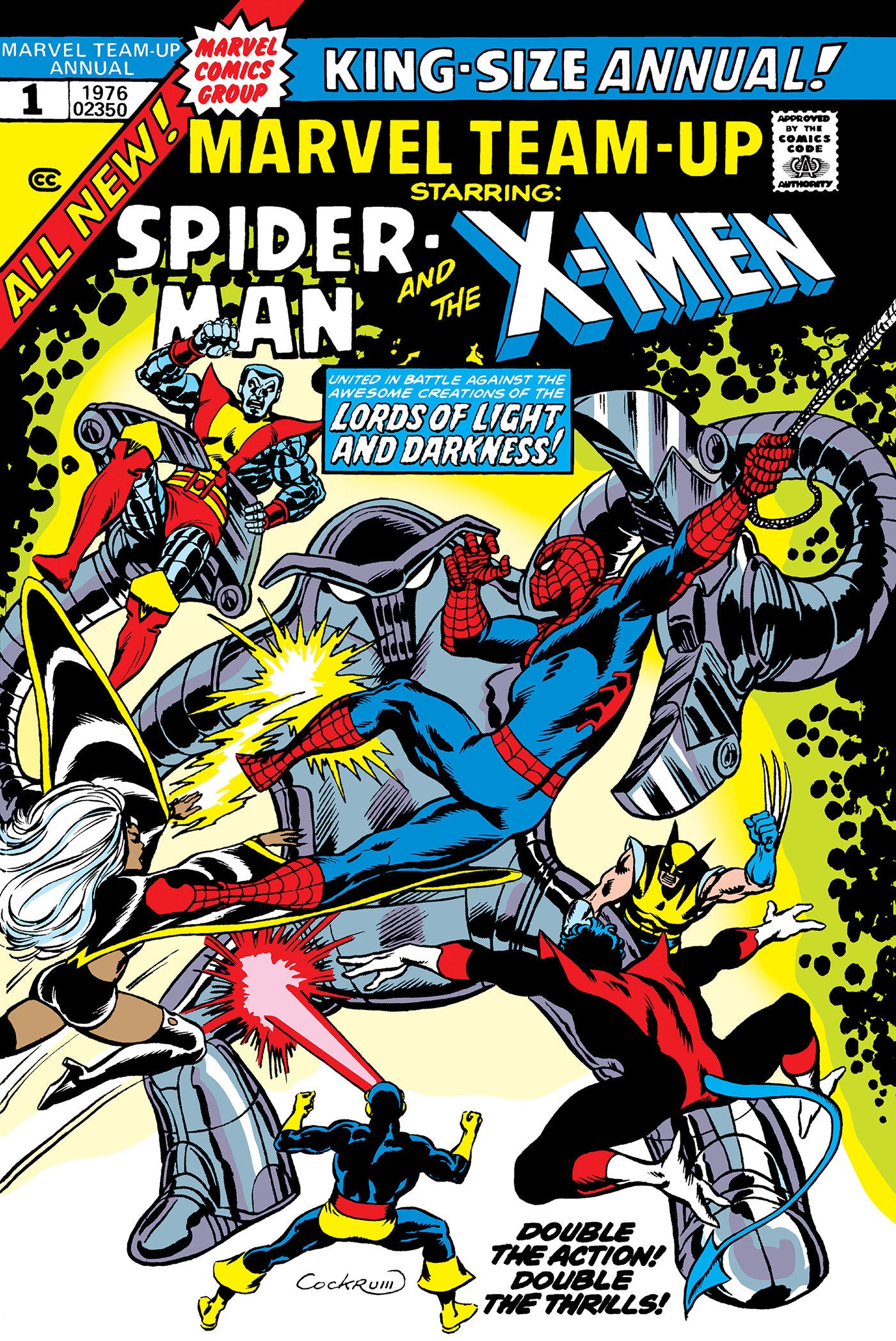 MARVEL TEAM-UP OMNIBUS VOL. 2 DAVE COCKRUM COVER [DM ONLY] HARDCOVER