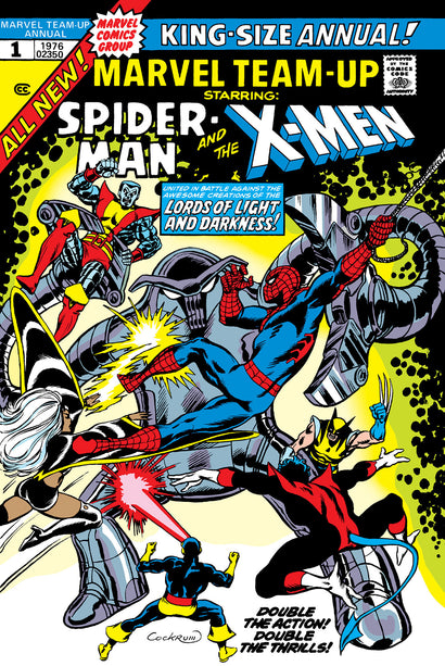 MARVEL TEAM-UP OMNIBUS VOL. 2 DAVE COCKRUM COVER [DM ONLY] HARDCOVER