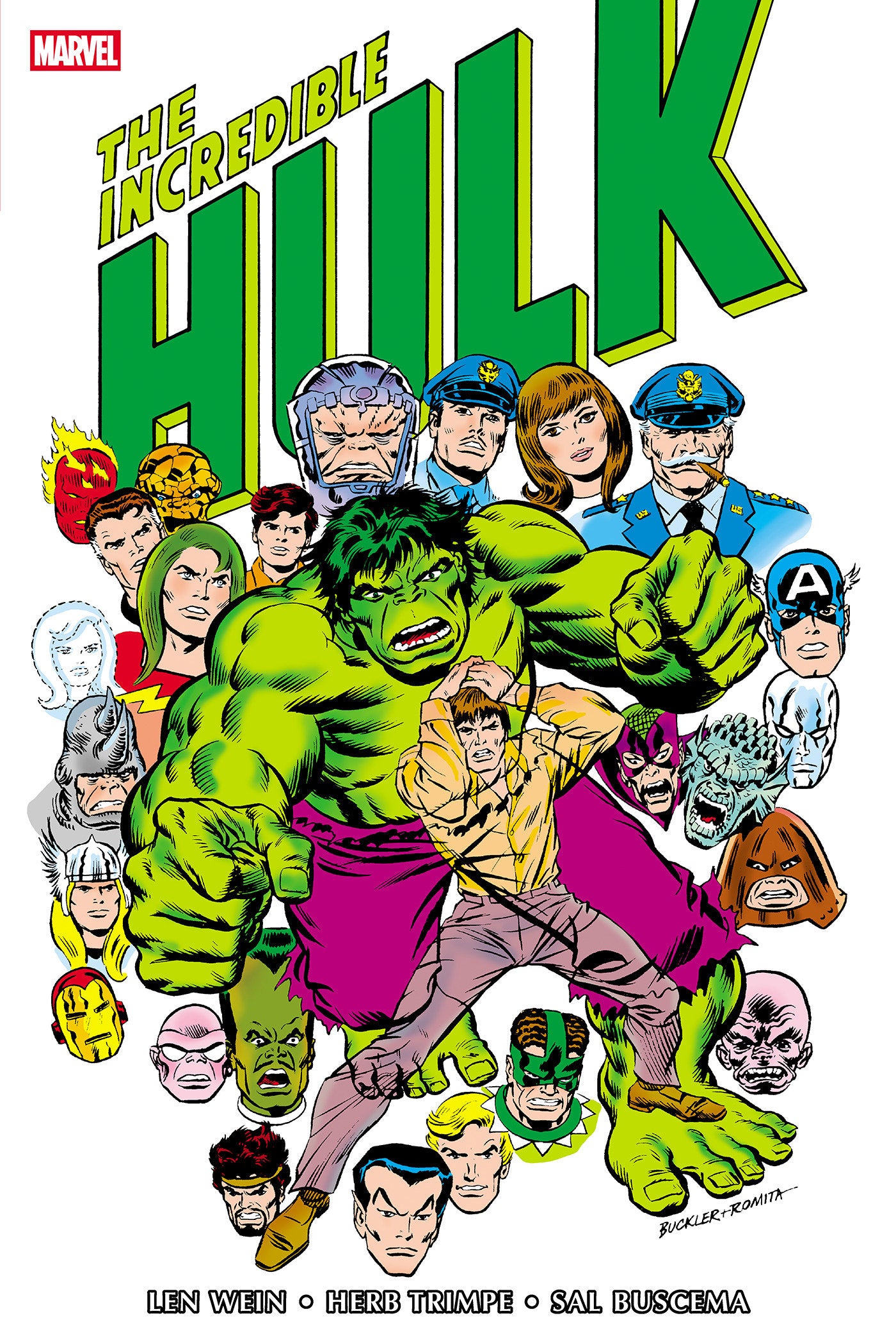 THE INCREDIBLE HULK OMNIBUS VOL. 4 RICH BUCKLER COVER HARDCOVER