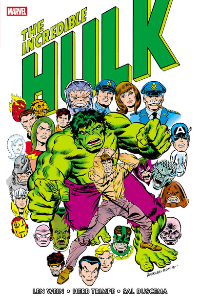 THE INCREDIBLE HULK OMNIBUS VOL. 4 RICH BUCKLER COVER HARDCOVER