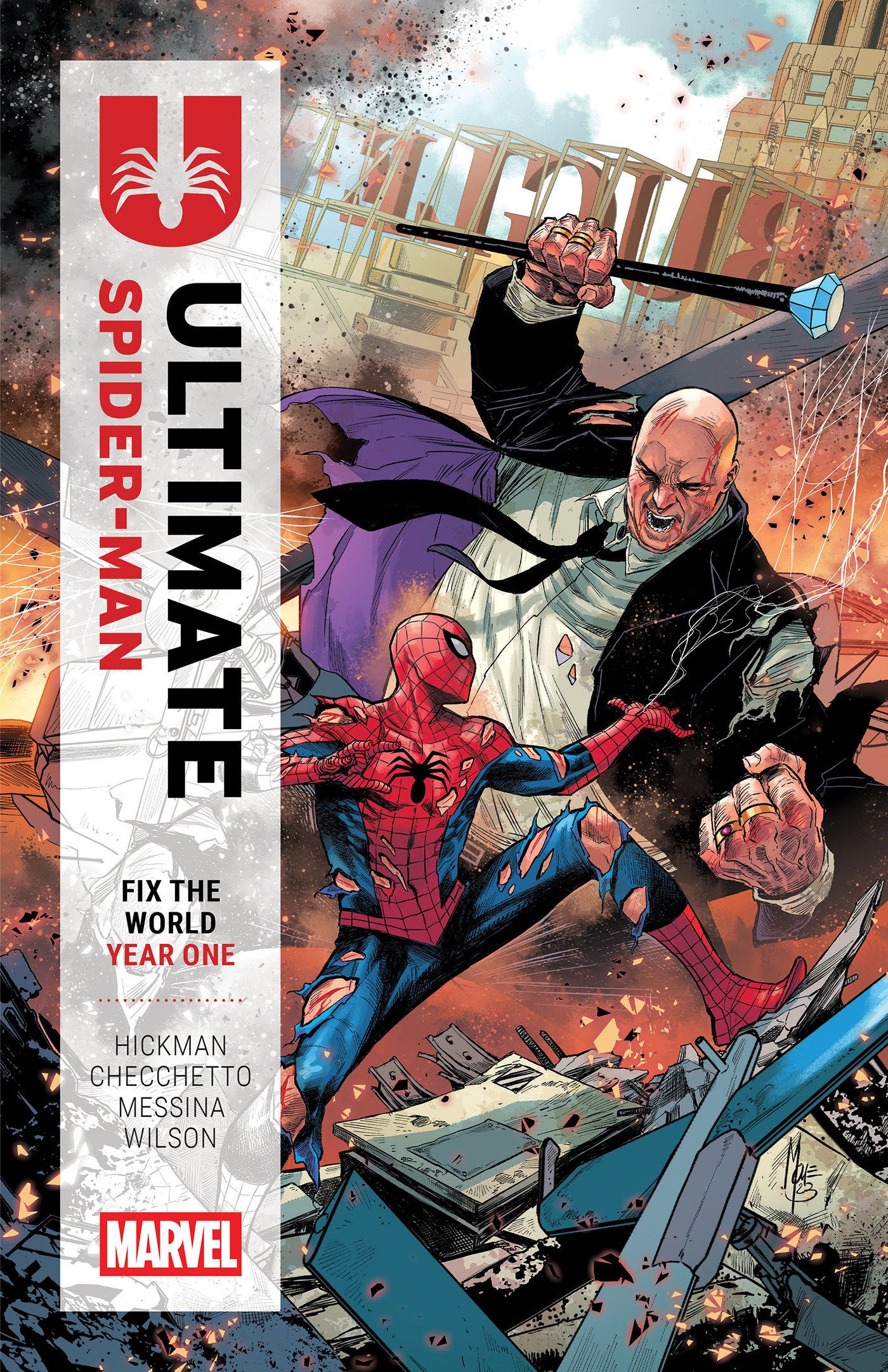 ULTIMATE SPIDER-MAN: FIX THE WORLD YEAR ONE [MARVEL COMPACT] TRADE PAPERBACK