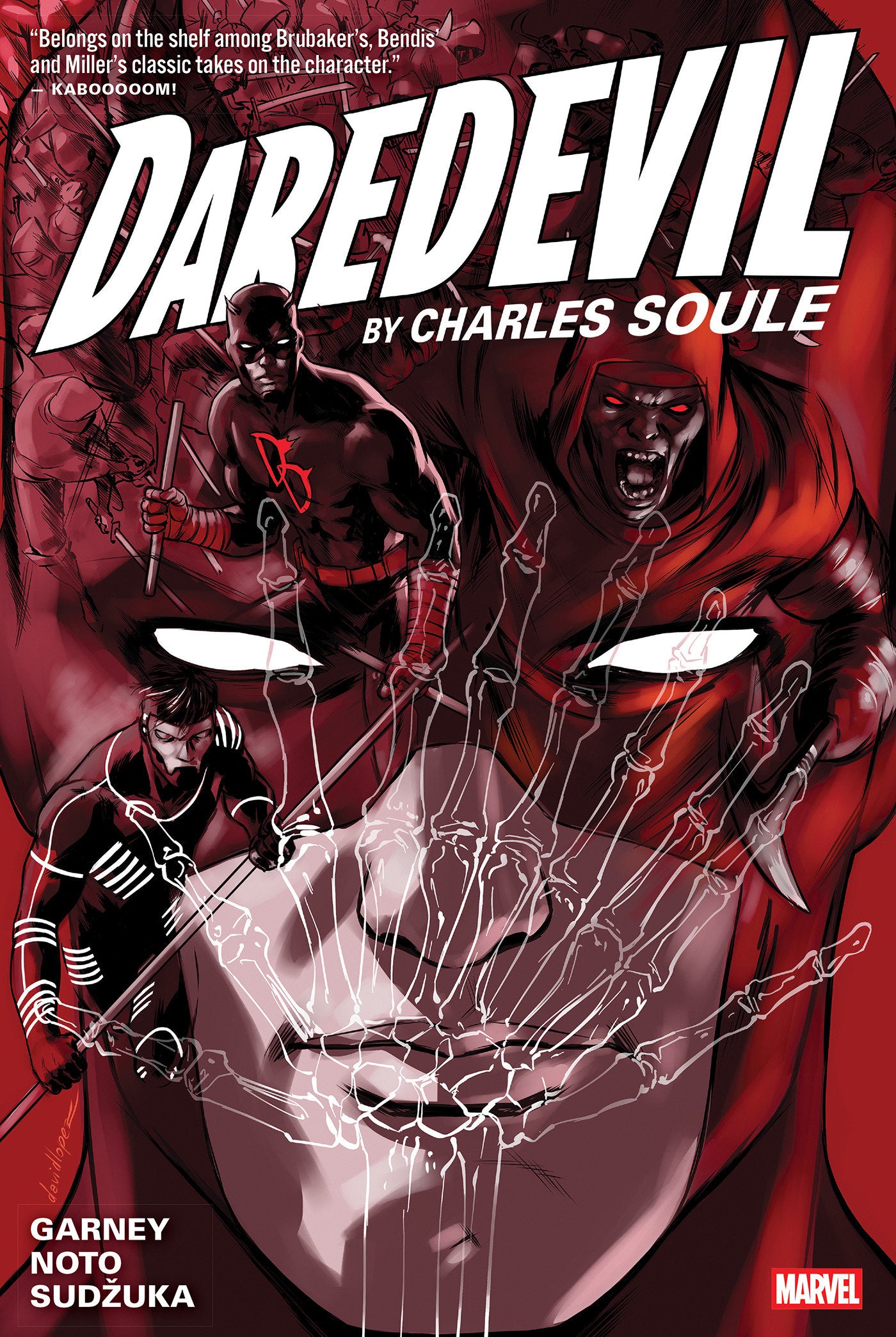 DAREDEVIL BY CHARLES SOULE OMNIBUS DAVID LOPEZ COVER [NEW PRINTING, DM ONLY] HARDCOVER