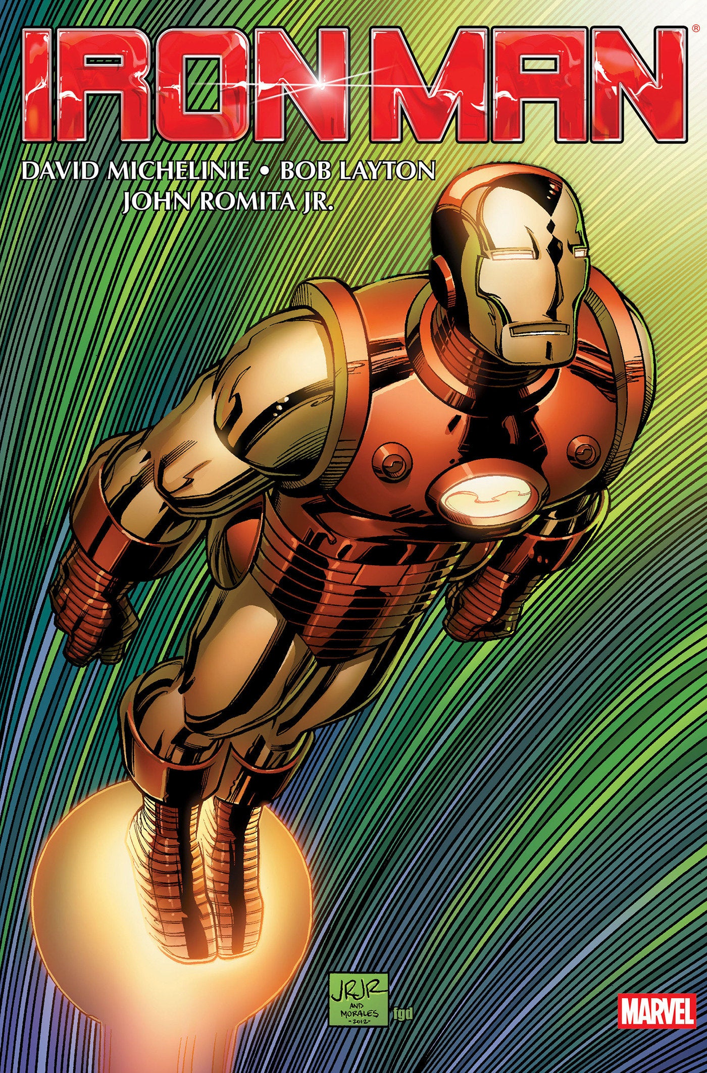 IRON MAN BY MICHELINIE, LAYTON & ROMITA JR. OMNIBUS VOL. 1 JOHN ROMITA JR. COVER [NEW PRINTING] HARDCOVER