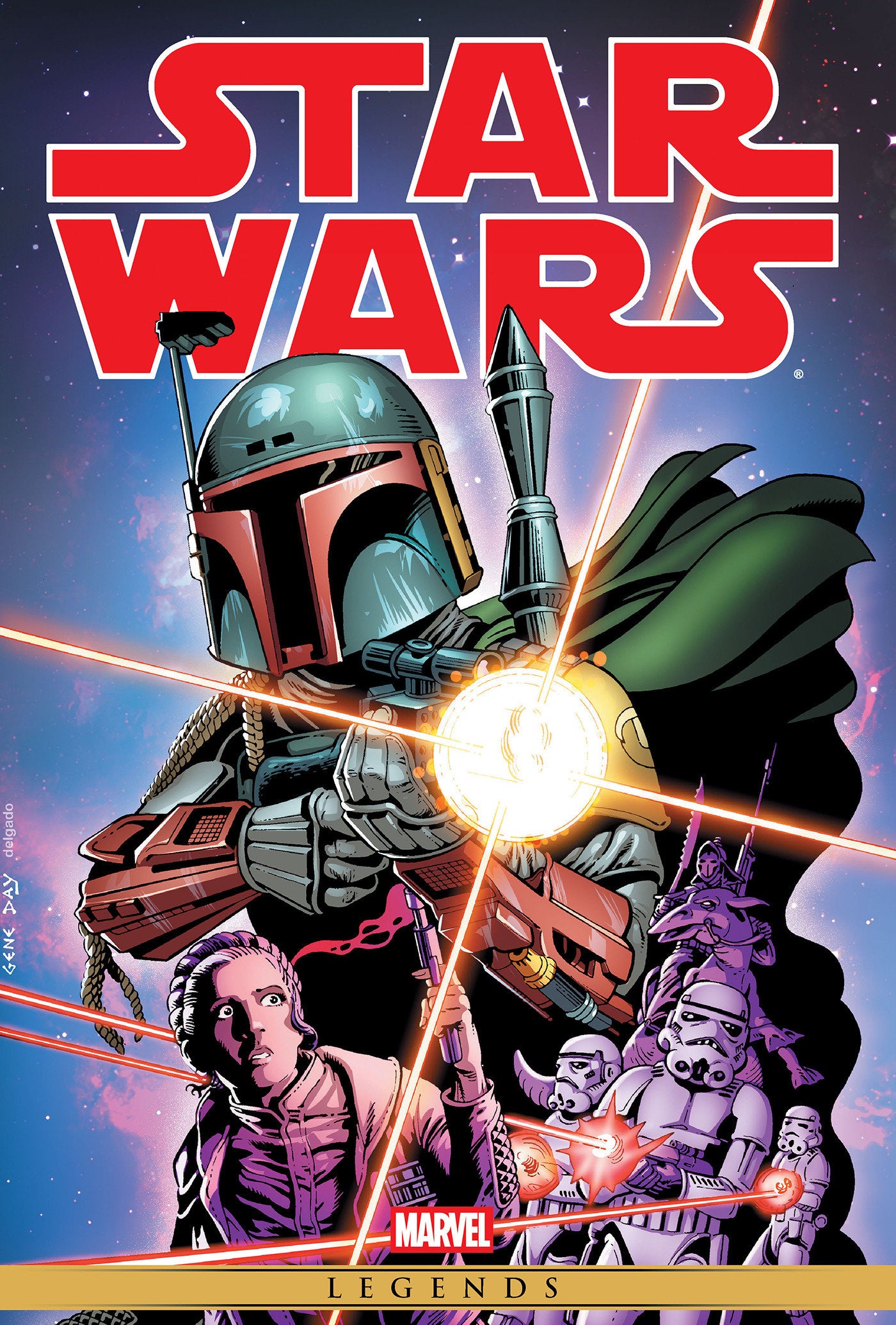 STAR WARS: THE ORIGINAL MARVEL YEARS OMNIBUS VOL. 2 GENE DAY COVER [NEW PRINTING] HARDCOVER