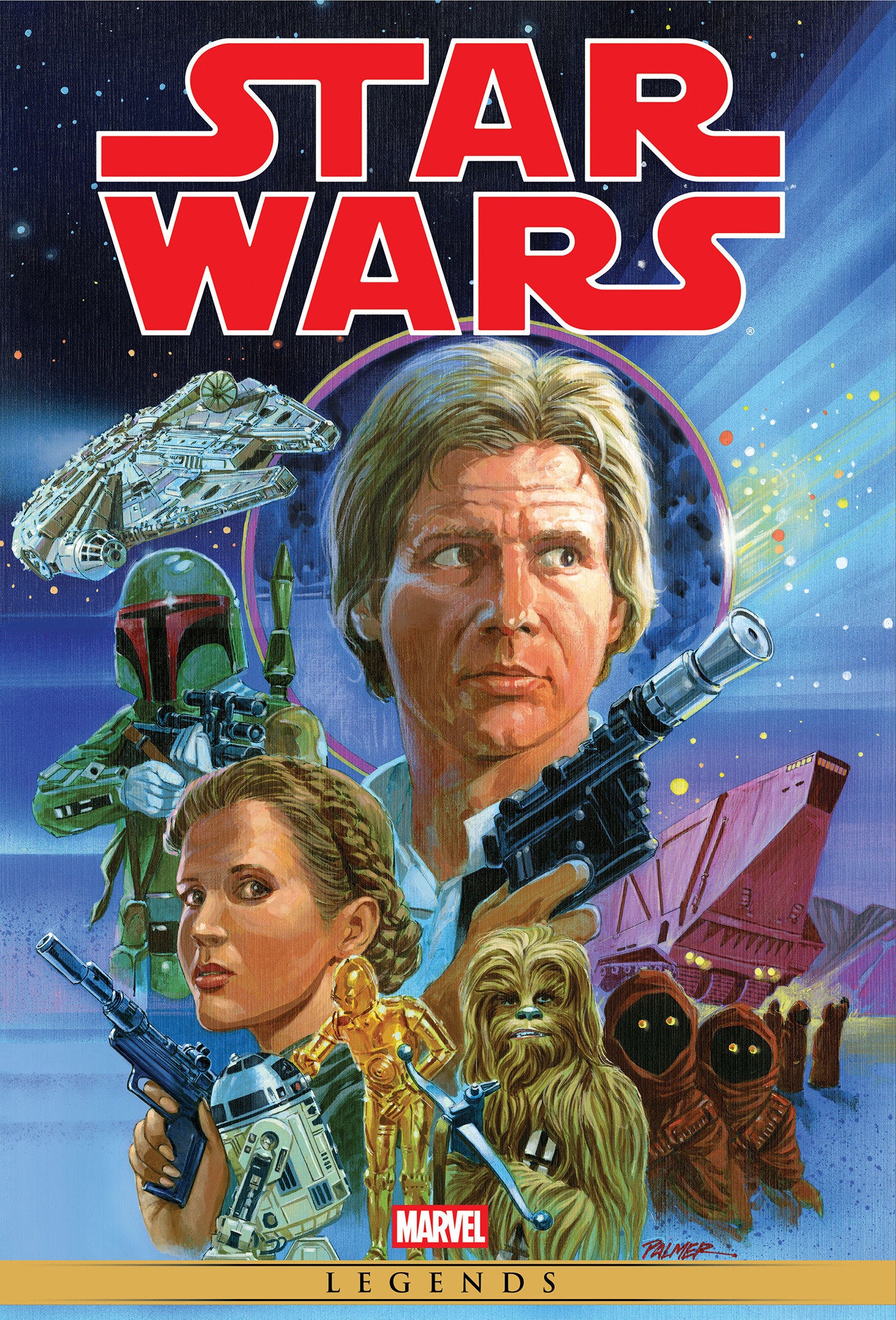 STAR WARS: THE ORIGINAL MARVEL YEARS OMNIBUS VOL. 3 TOM PALMER COVER [NEW PRINTING] HARDCOVER