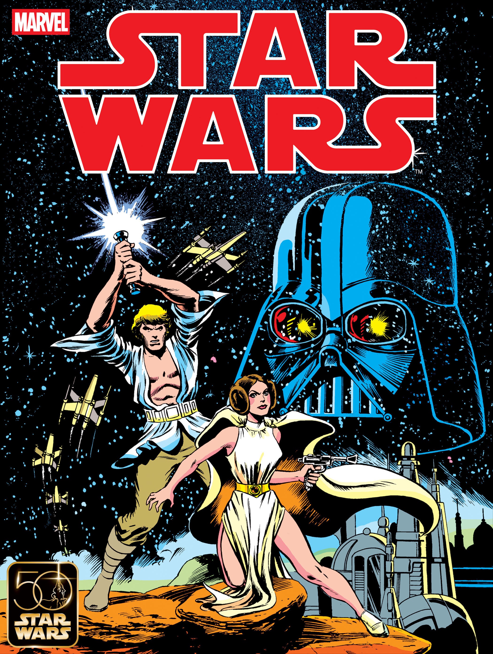 STAR WARS: A NEW HOPE 50TH ANNIVERSARY DELUXE EDITION HARDCOVER