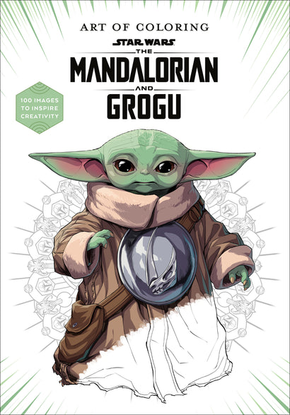ART OF COLORING: STAR WARS: THE MANDALORIAN AND GROGU TRADE PAPERBACK