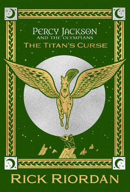 PERCY JACKSON AND THE OLYMPIANS: THE TITAN'S CURSE DELUXE COLLECTOR'S EDITION HARDCOVER