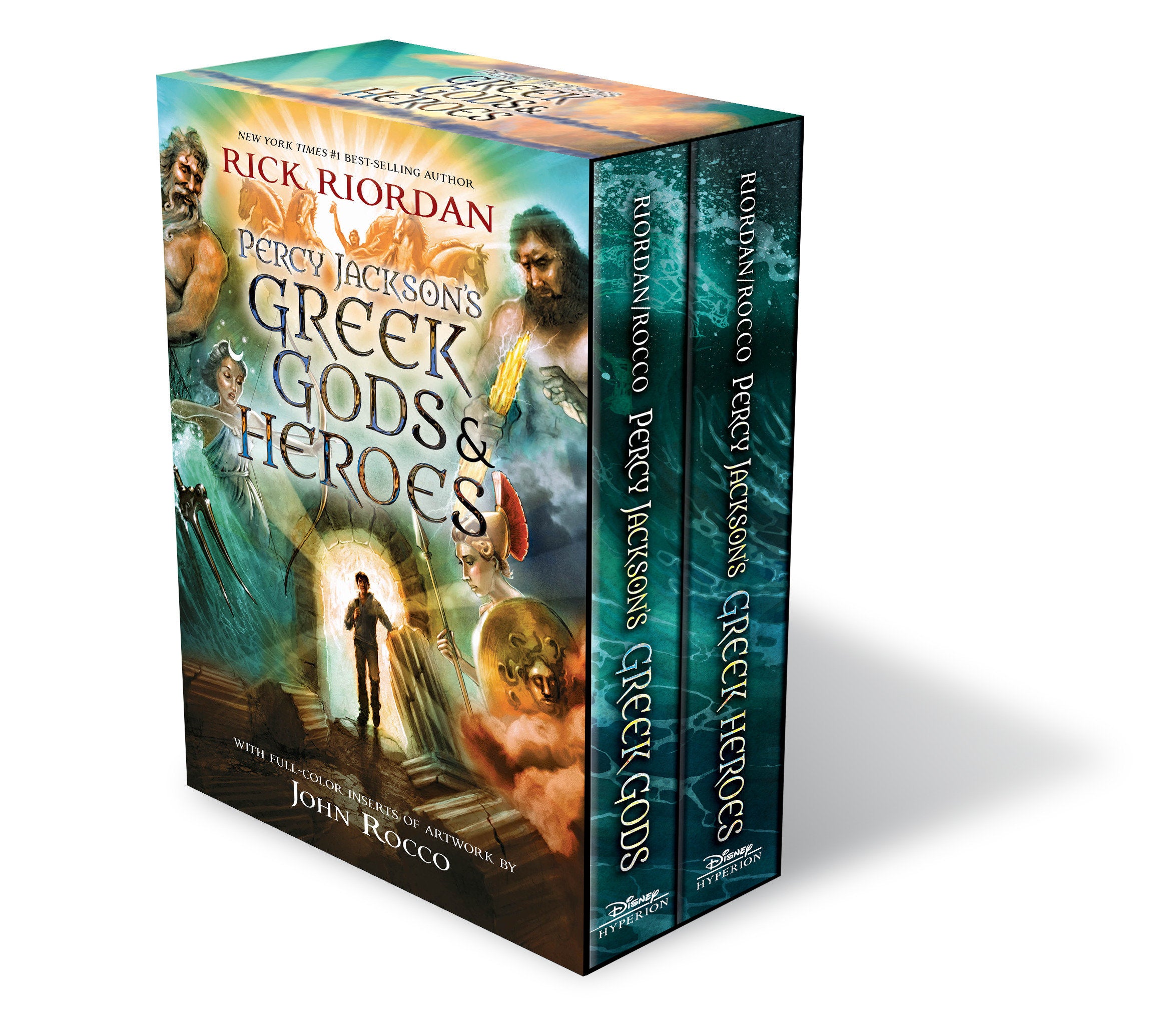 PERCY JACKSON'S GREEK GODS & HEROES TRADE PAPERBACK BOXED SET