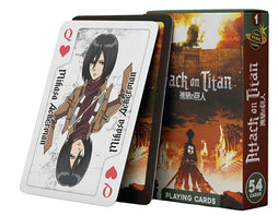 ATTACK ON TITAN - PLAYING CARDS