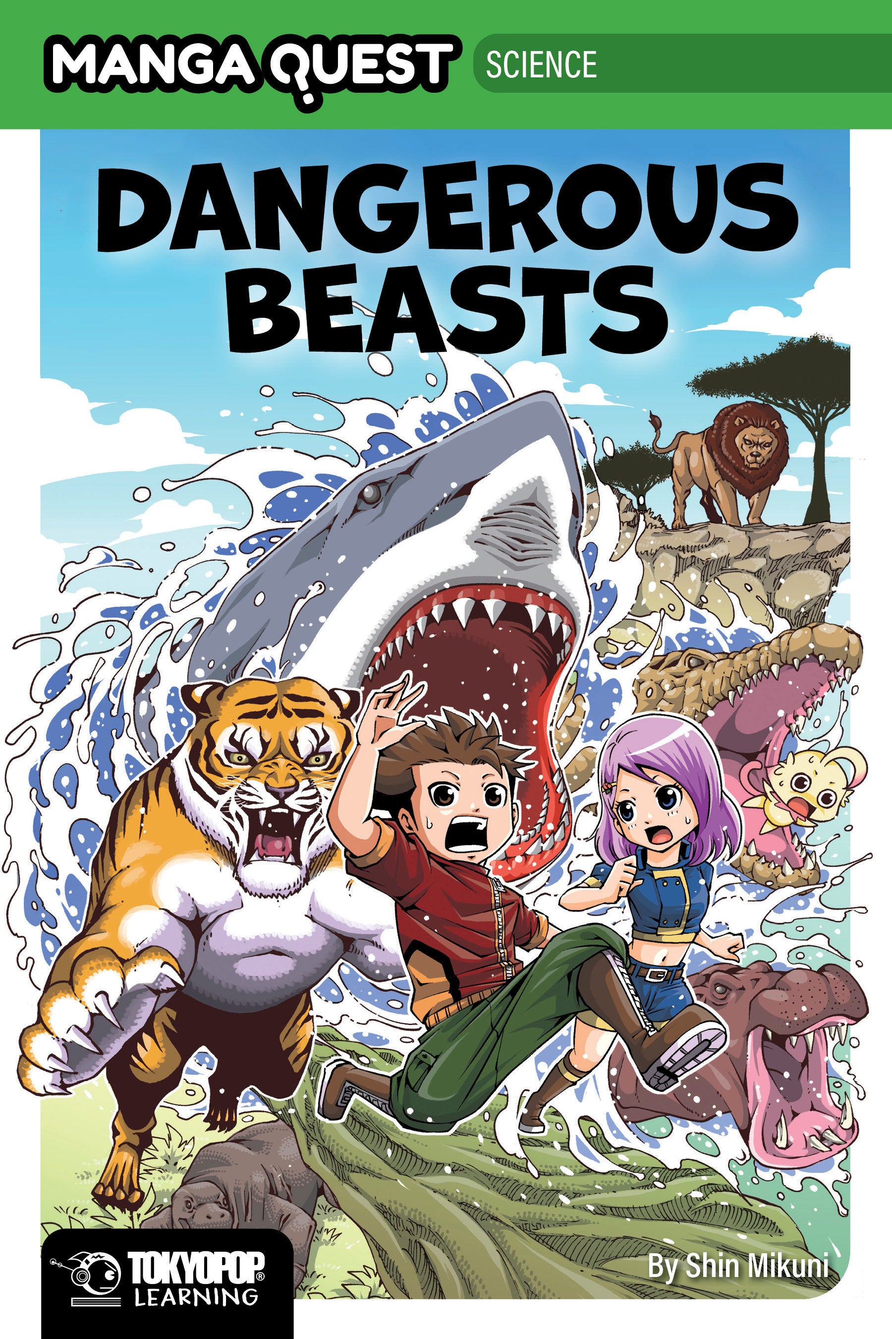 MANGA QUEST: DANGEROUS BEASTS (HARDCOVER)