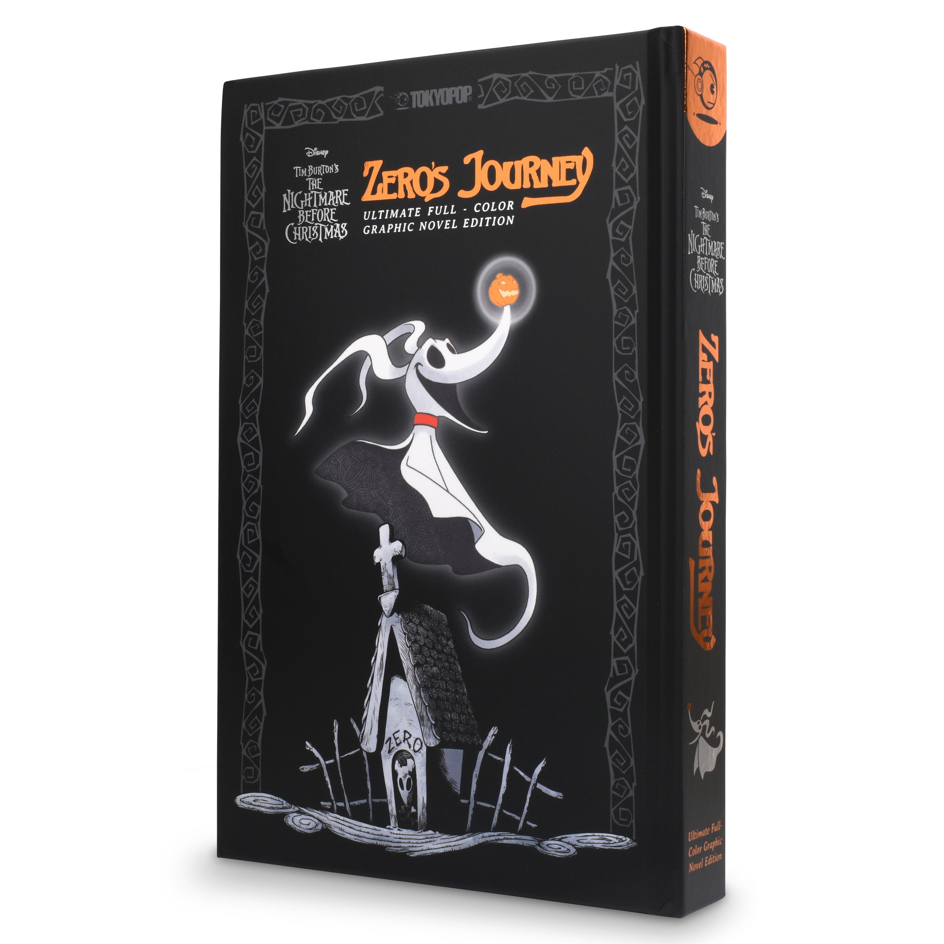 DISNEY MANGA: TIM BURTON'S THE NIGHTMARE BEFORE CHRISTMAS - ZERO'S JOURNEY (ULTIMATE FULL-COLOR GRAPHIC NOVEL EDITION WITH SPRAYED EDGES) HARDCOVER