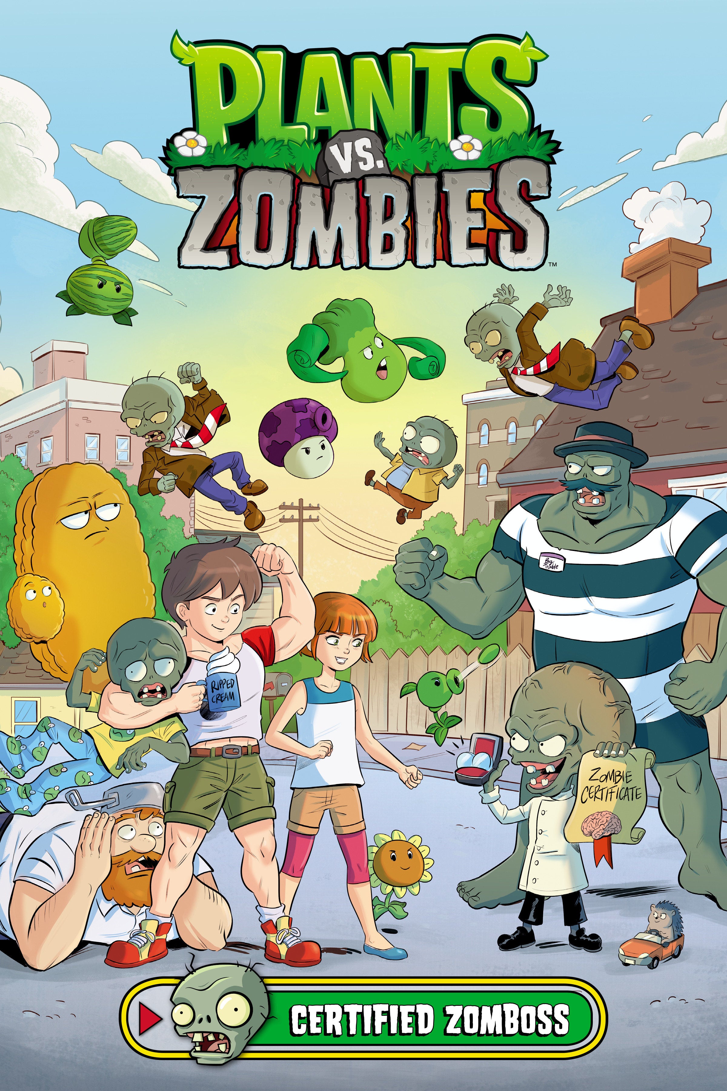PLANTS VS. ZOMBIES VOLUME 26: CERTIFIED ZOMBOSS HARDCOVER