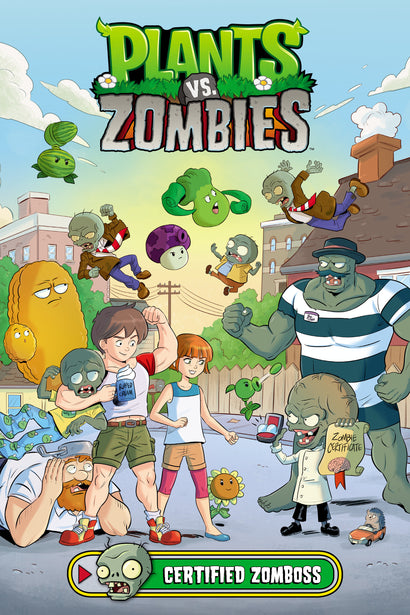 PLANTS VS. ZOMBIES VOLUME 26: CERTIFIED ZOMBOSS HARDCOVER