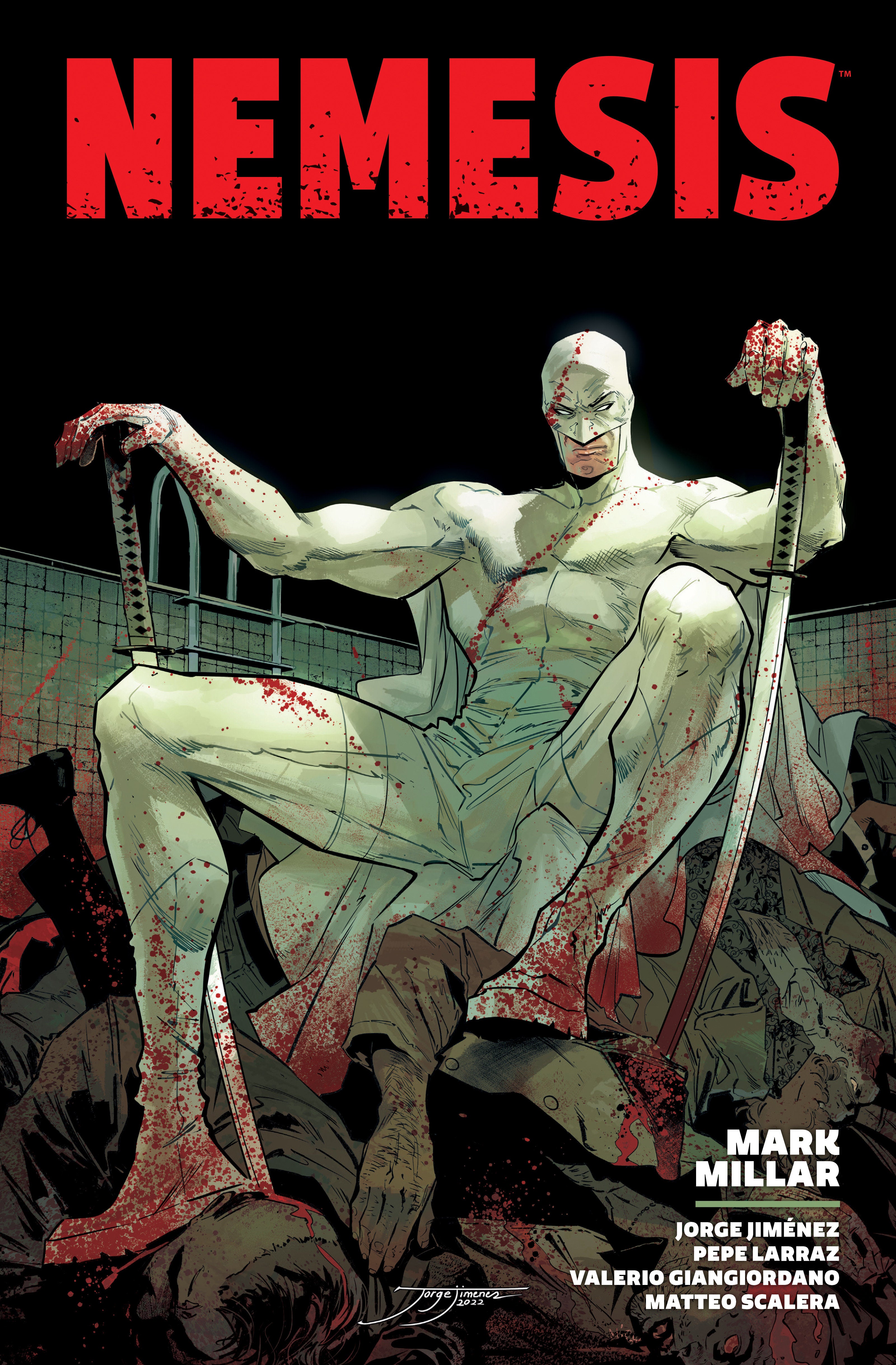 THE COMPLETE NEMESIS COLLECTION LIBRARY EDITION HARDCOVER