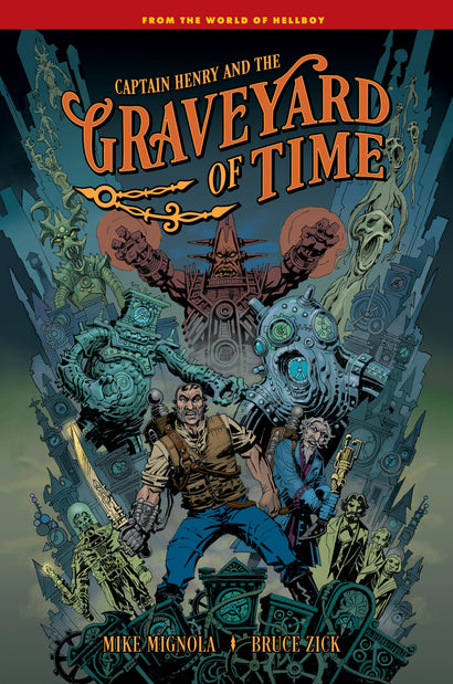 CAPTAIN HENRY AND THE GRAVEYARD OF TIME HARDCOVER