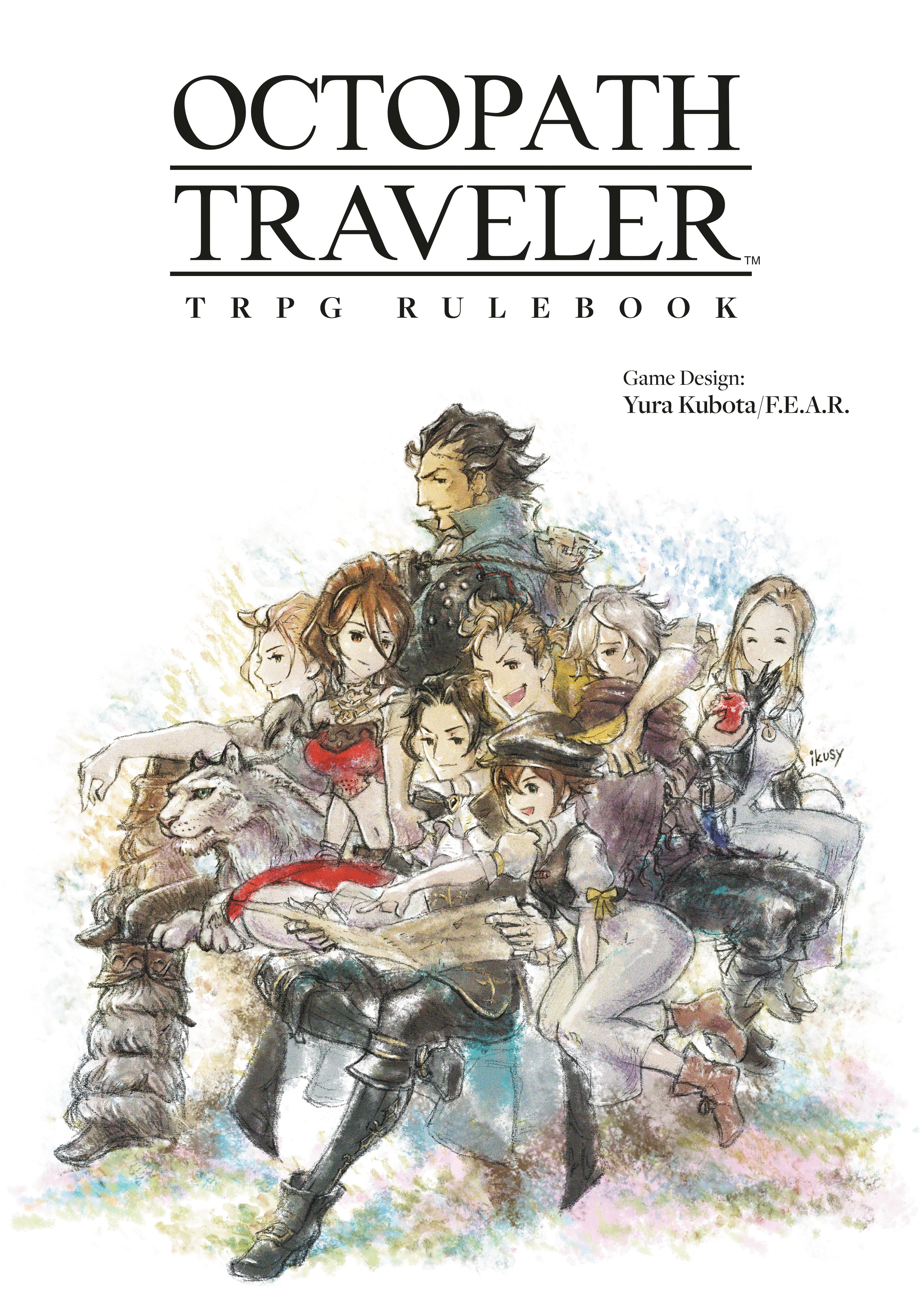 OCTOPATH TRAVELER TRPG RULEBOOK HARDCOVER