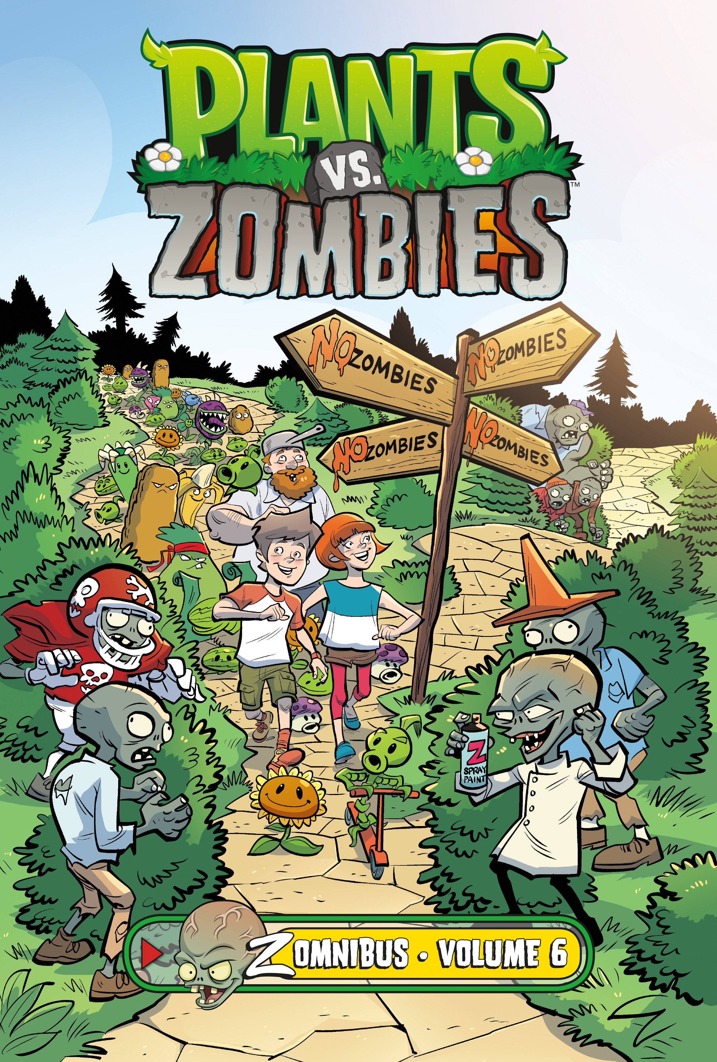 PLANTS VS. ZOMBIES ZOMNIBUS VOLUME 6 HARDCOVER