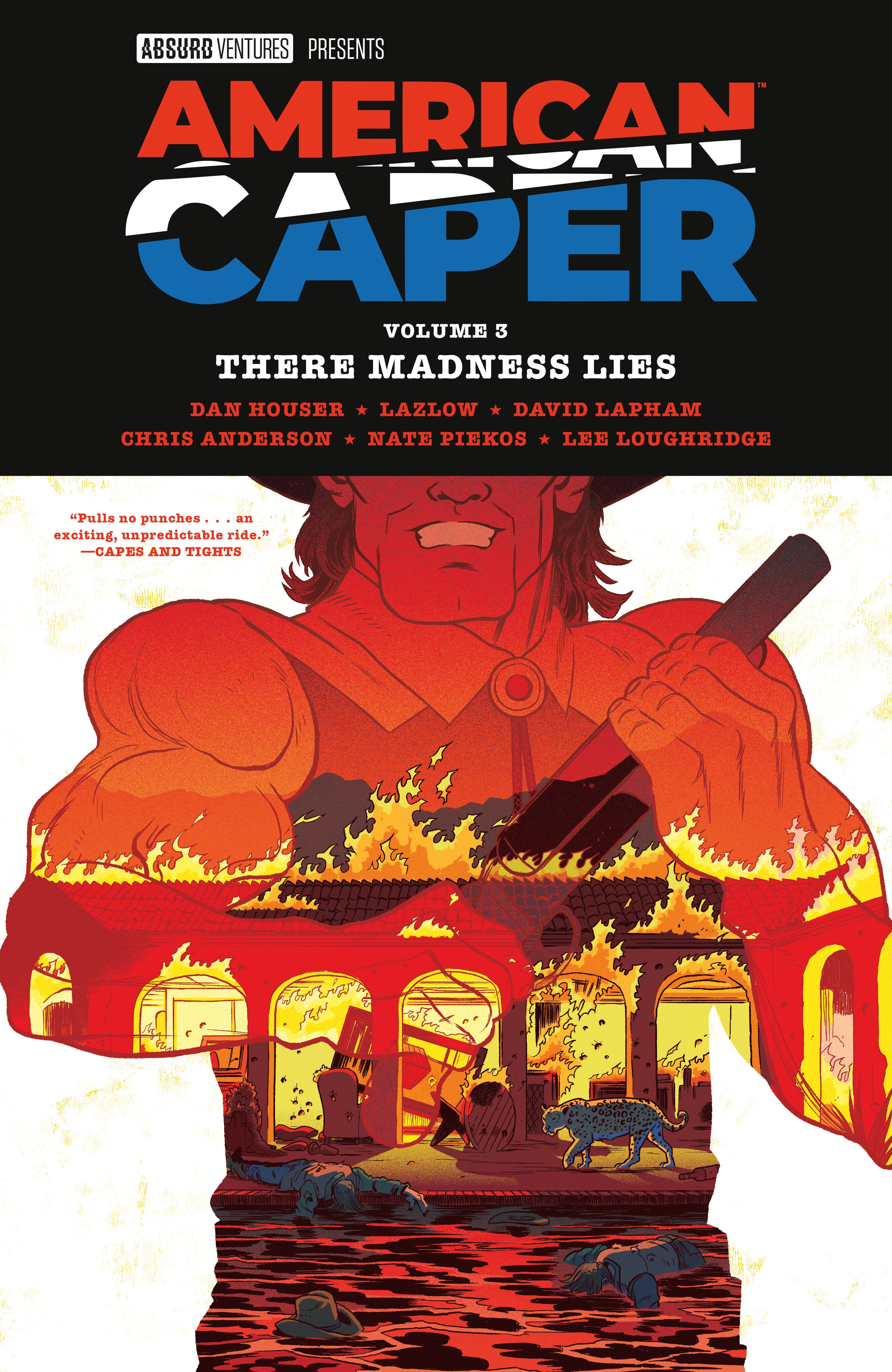AMERICAN CAPER VOLUME 3: THERE MADNESS LIES TRADE PAPERBACK