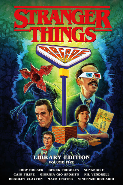 STRANGER THINGS LIBRARY EDITION VOLUME 5 GRAPHIC NOVEL HARDCOVER