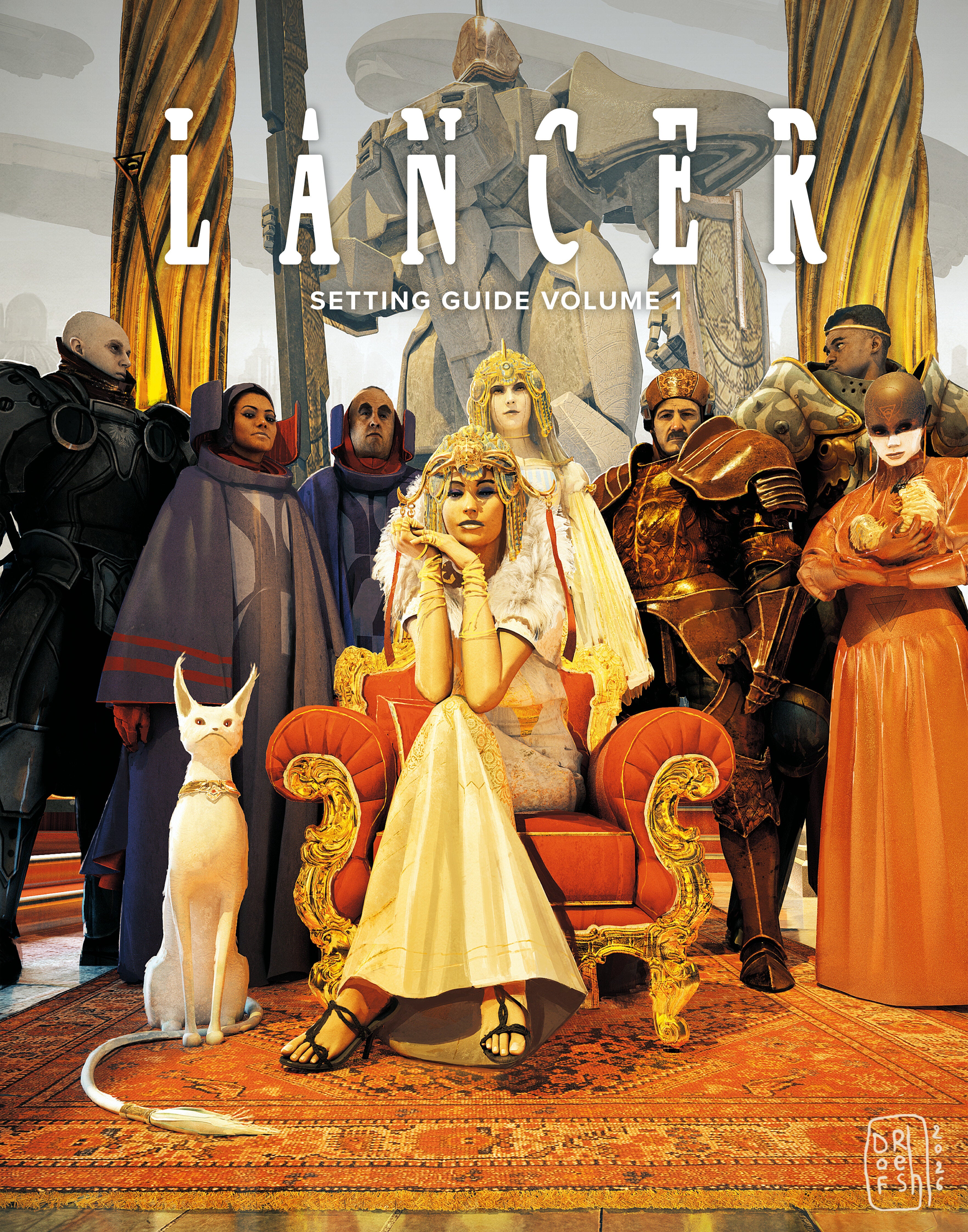 LANCER: SETTING GUIDE VOLUME 1 HARDCOVER