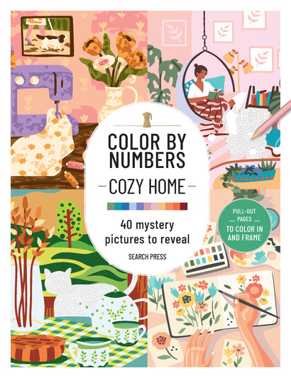 COLOR BY NUMBERS COZY HOME TRADE PAPERBACK