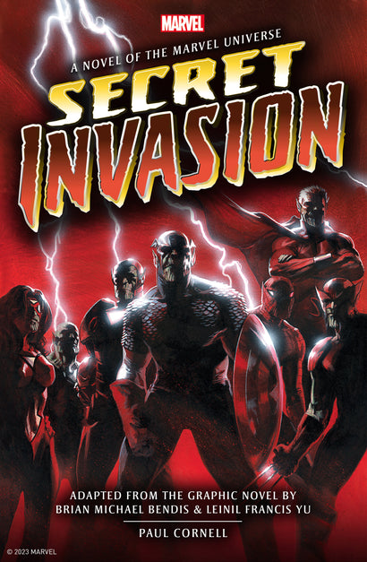 MARVEL'S SECRET INVASION PROSE NOVEL TRADE PAPERBACK