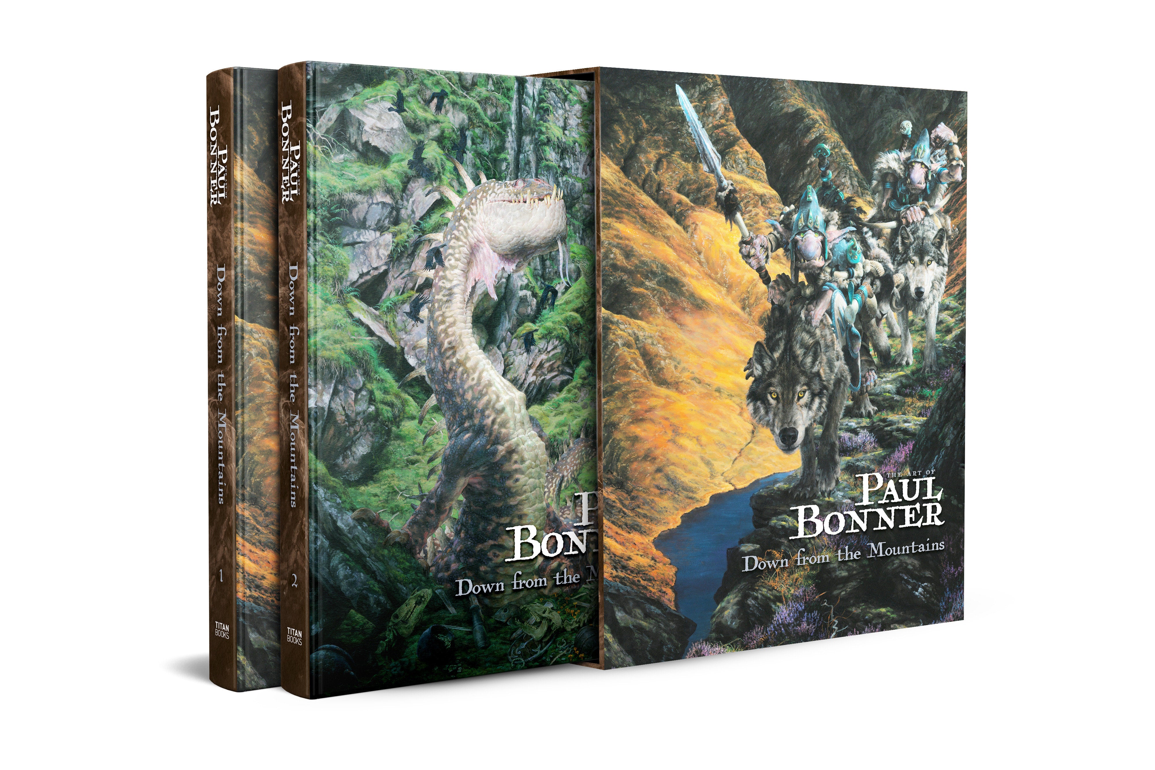 THE ART OF PAUL BONNER: DOWN FROM THE MOUNTAINS HARDCOVER