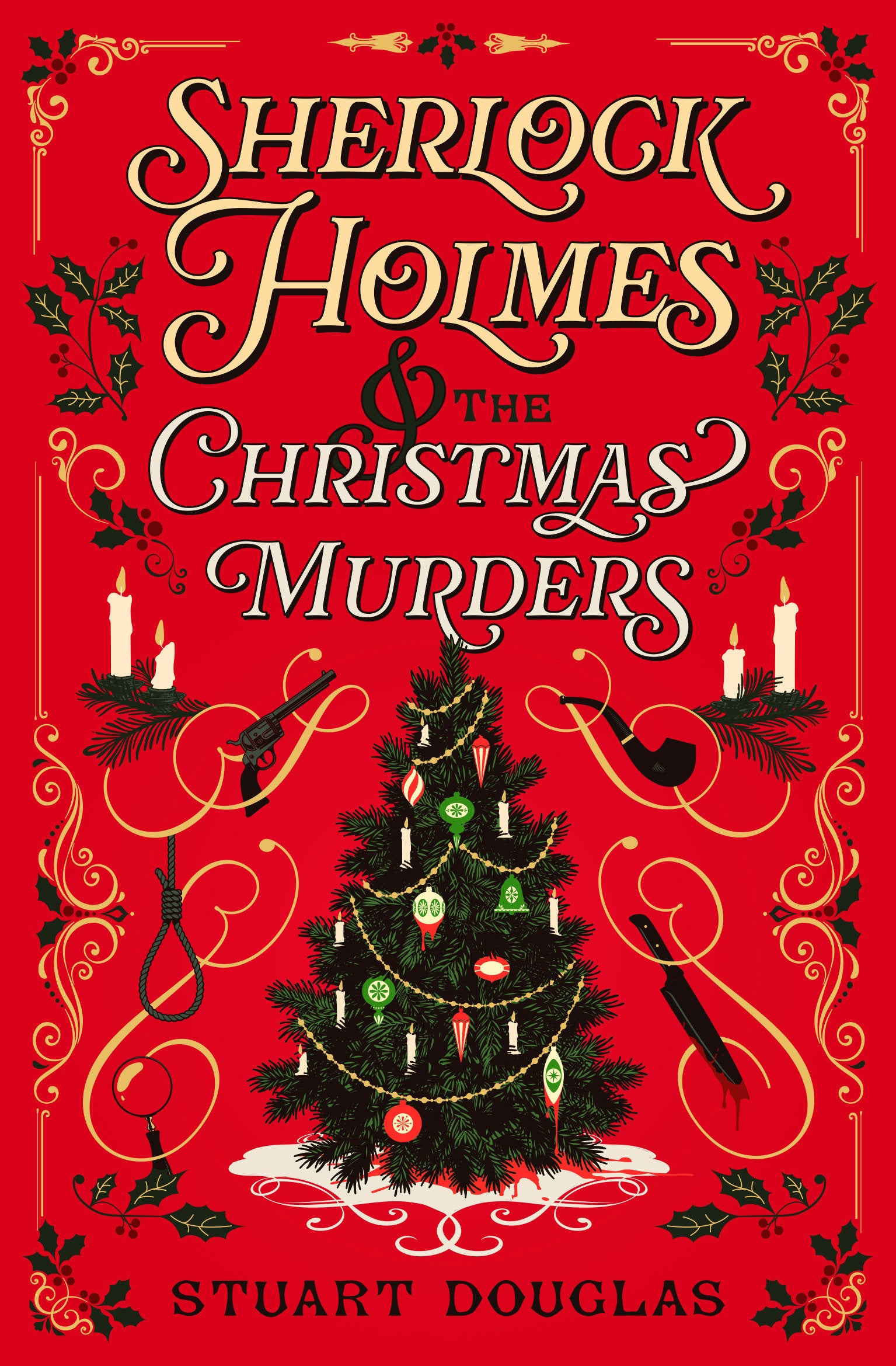 SHERLOCK HOLMES AND THE CHRISTMAS MURDERS HARDCOVER