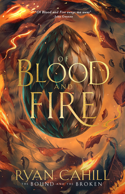 OF BLOOD AND FIRE HARDCOVER