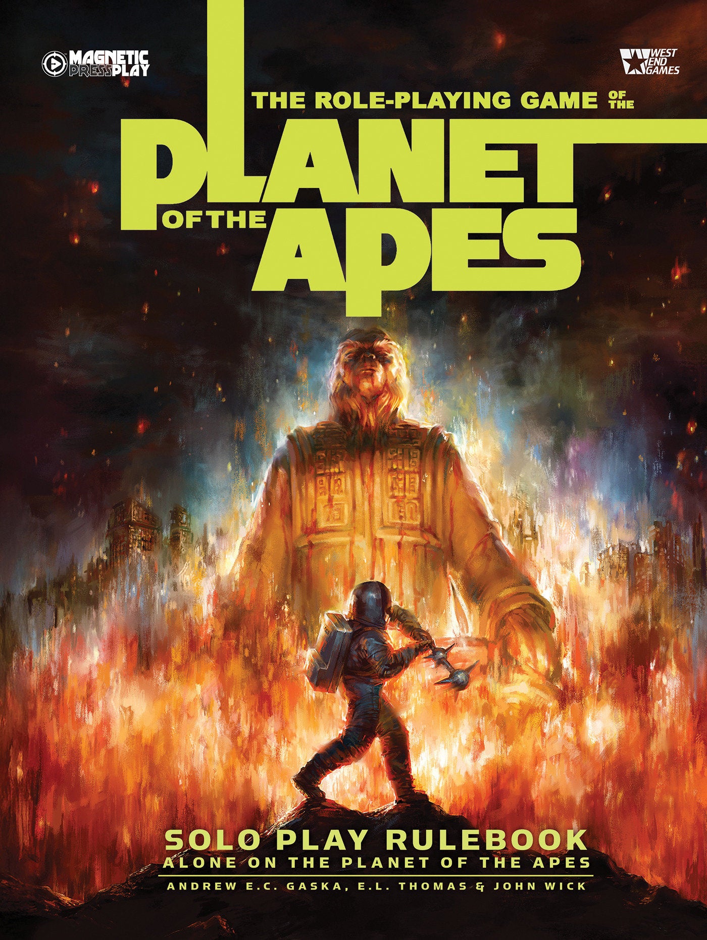 THE PLANET OF THE APES SOLO RULEBOOK HARDCOVER