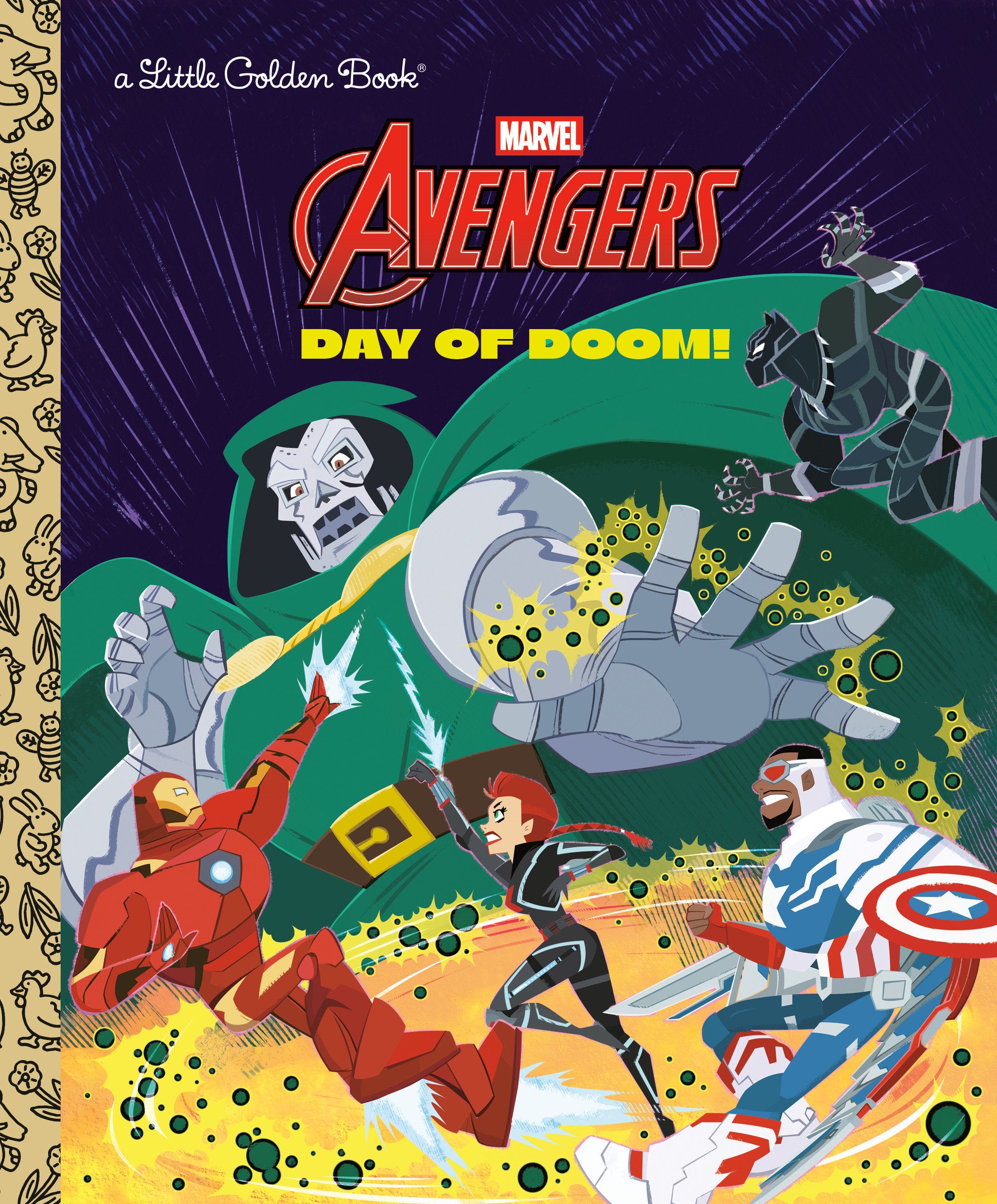DAY OF DOOM! (MARVEL AVENGERS) LITTLE GOLDEN BOOK
